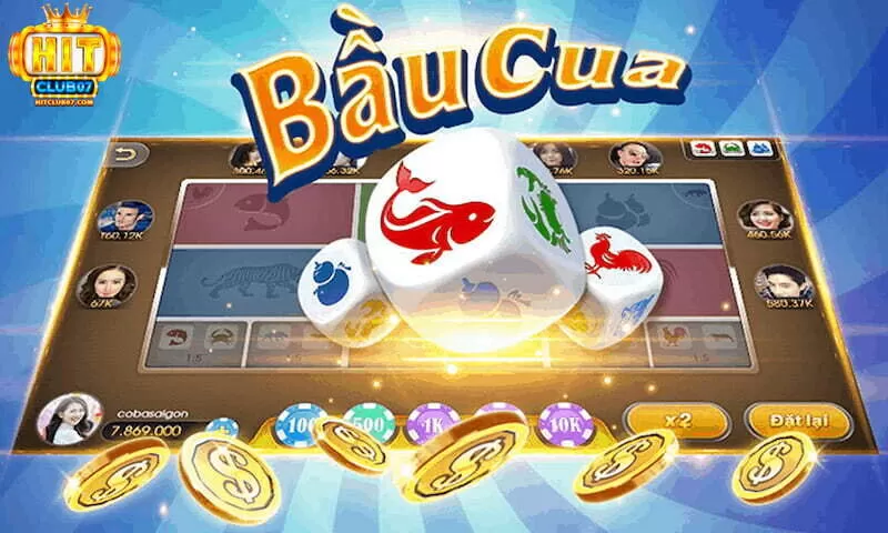 Bầu cua tôm cá HitClub là tựa game rất hấp dẫn