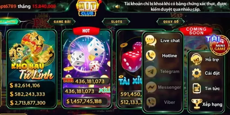 Hit Club là lựa chọn sáng suốt cho các bạn 